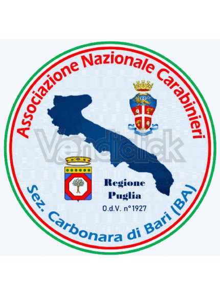 Ricamo Patch Logo Associazione Nazionale Carabinieri